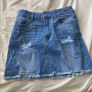 Jean skirt